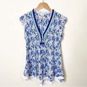 Poupette St Barth Sasha Dress Blue White
Floral Size XS